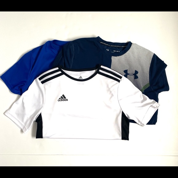 Under Armour Other - 3 boys short sleeve shirts